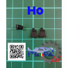FS "Marmotta" dwarf signal, H0 scale (SCENIC, no LED), kit of 2