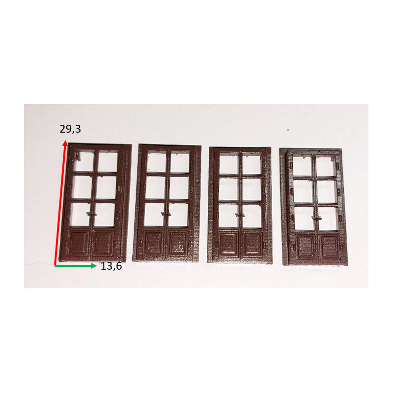 Station door, closed
