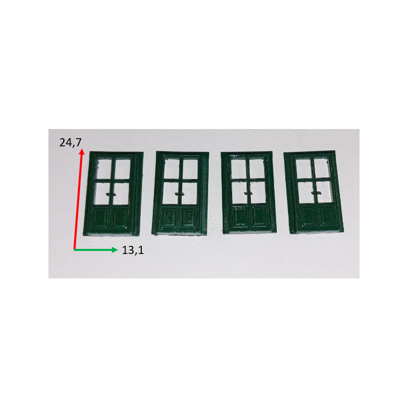 Porta edificio chiusa