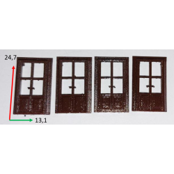 Porta edificio chiusa