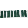 Shutters for low arched window