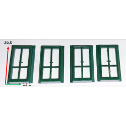 French window, closed