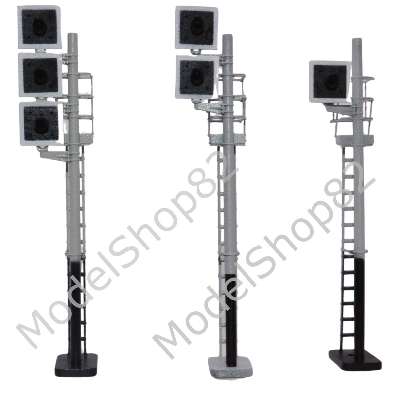 Segnale luminoso FS in scala H0 – vele quadrate