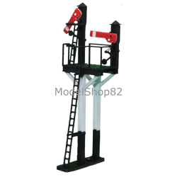 Bracket semaphore signal, illuminated, motorisable