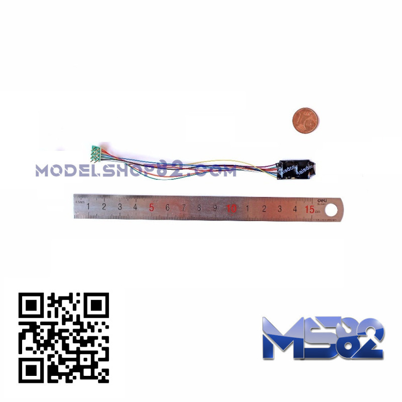 LaisDcc 860021 Decoder with 8-pin NMRA NEM652 plug